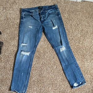 Distressed Blue Jean